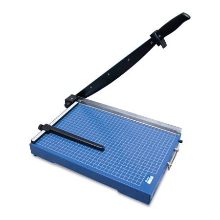 Formax United Office-Grade Guillotine Paper Trimmer - 15" Cutting Length - 15 Sheet Capacity - Blue T15